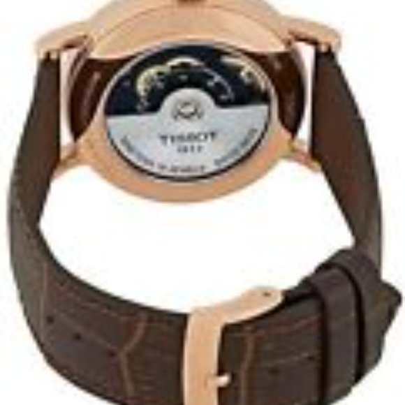 Tissot Men\'s Everytime Swissmatic Automatic Brown Strap Watch T109.407.36.031.00